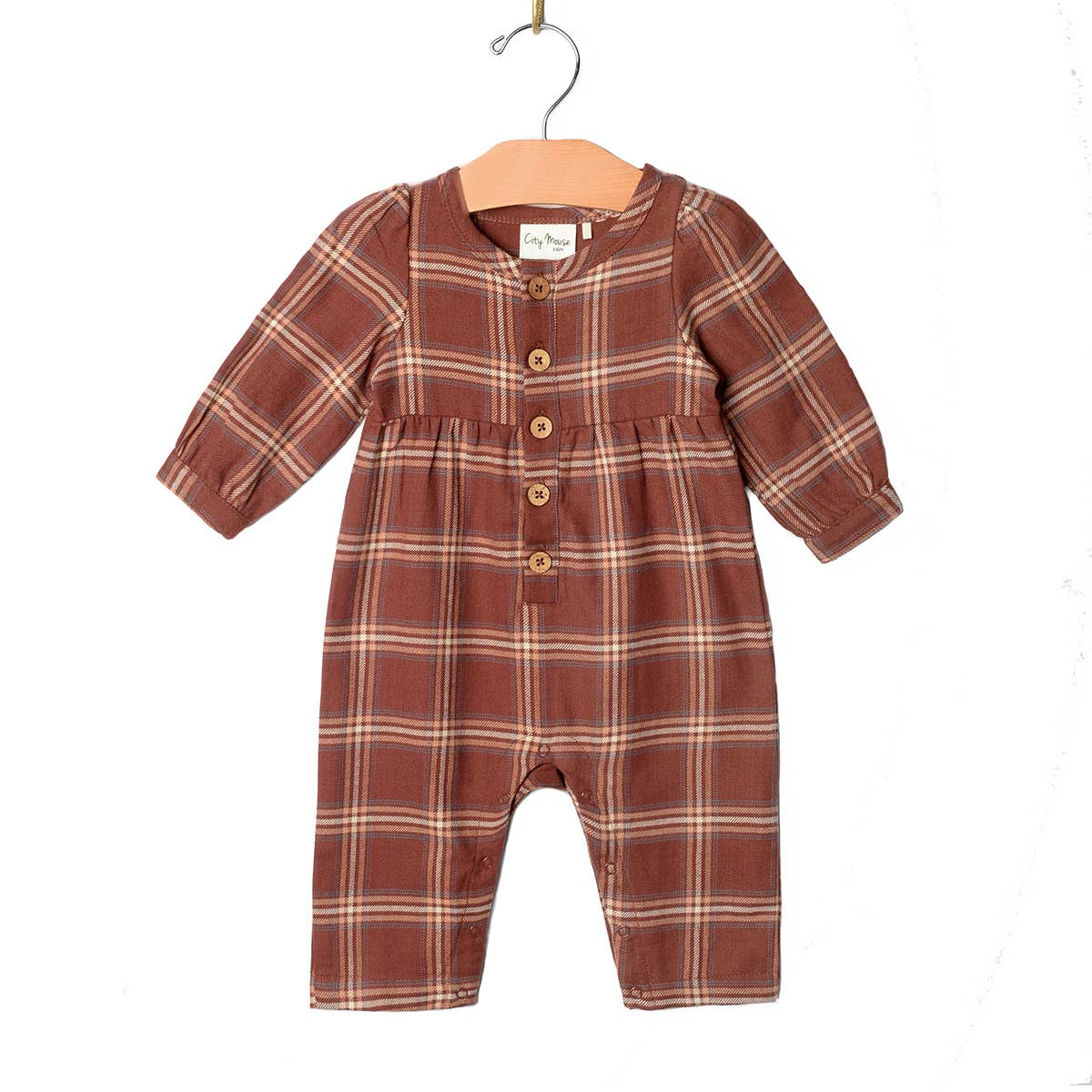 Henley Plaid Romper | The Nested Nook